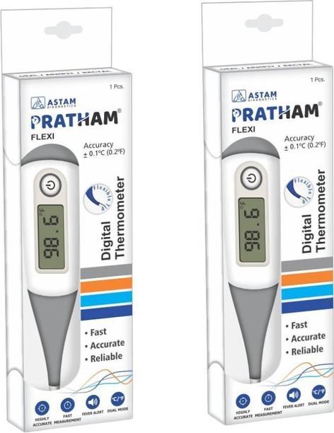 ADICARE Pratham Flexible Digital Thermometer (Pack of 2) Fever Check Thermometer