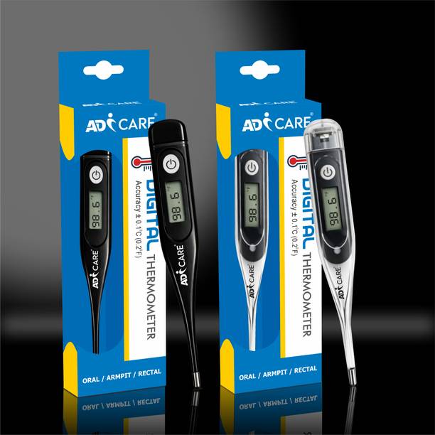 ADICARE Premium Digital Thermometer with Fever Alarm & Memory Function | Low Low Battery Indicator Fast Reading Thermometer