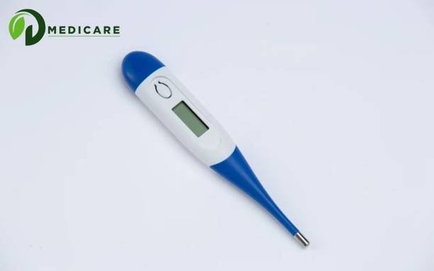 D MEDICARE d-flexible Flexible Tip Digital Thermometer with One Touch Operation for Child and Adult Thermometer