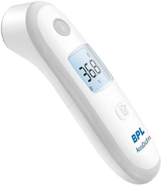BPL Medical Technologies Accudigit F4 Non Contact Infrared Thermometer for Adults & Kids (White) F4 Thermometer