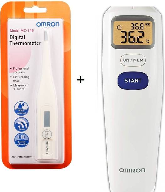 OMRON MC-720-Thermometer OMRON Thermometer MC-720 Forehead free OMRON MC-246 MC-246 Thermometer Thermometer