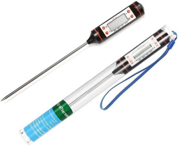 Dr care DRCARE0034 Food Thermometer Digital Multi With Instant Read Backlight LCD Screen Pack of 2 Thermometer