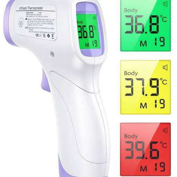 Colorsole Infrared Digital Thermometer With Child Safe Material Resolution Infrared Thermometer Multi-Purpose Wide Range Non-Contact Thermometer Thermometer