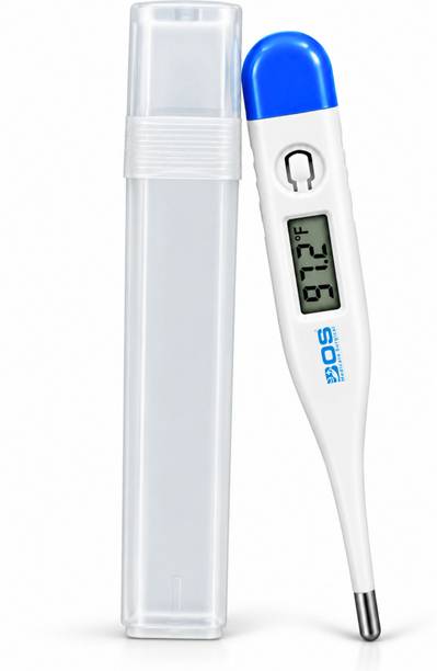 Bos Medicare Surgical Measuring Device with Protective Case for Home, Clinic & Hospital Use Digital Medical Thermometer with LCD Display, Electronic Body Temperature Thermometer