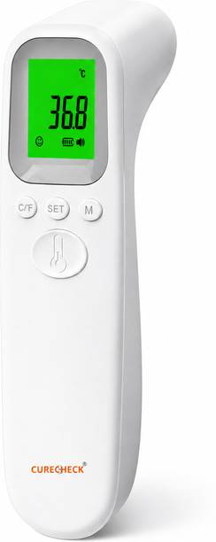 curecheck Sleek Digital Infrared Thermometer For Fever (With Battery) Sleek IR Thermometer
