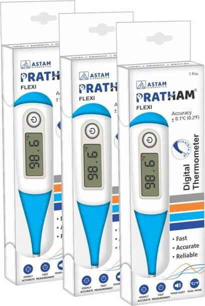 ADICARE Pratham Flexible Thermometer | Home Essential Medical Devices (Pack of 3) Thermometer