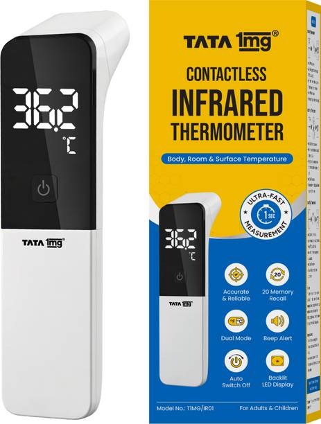 TATA 1mg Contactless Infrared Thermometer with Fever Alarm 765518 Thermometer