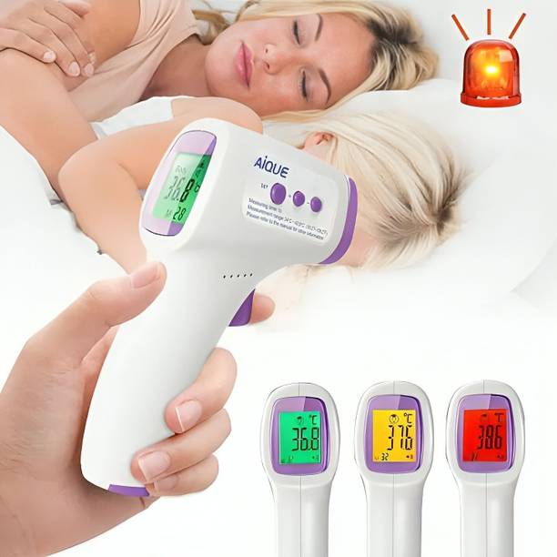 HEALBIRD Non-Contact Infrared Forehead Thermometer for Fever for Adults & Kids| Free 2X AAA Batteries | Thermometer