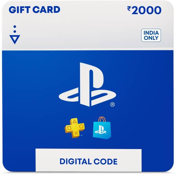 SONY PlayStation Store Gift Card 2000 INR (Email Delivery - Digital Voucher Code)