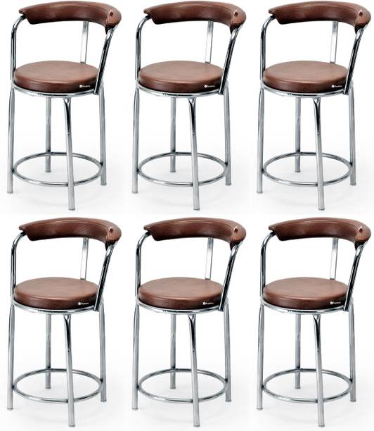 OFFICE SEATING Reception Home Office Hotel Dining Chair with Durable cushion Steel Stool Metal Dining Chair