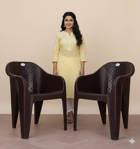 HOMIBOSS chairs for home, outdoor, garden, events, resturant Plastic Dining Chair