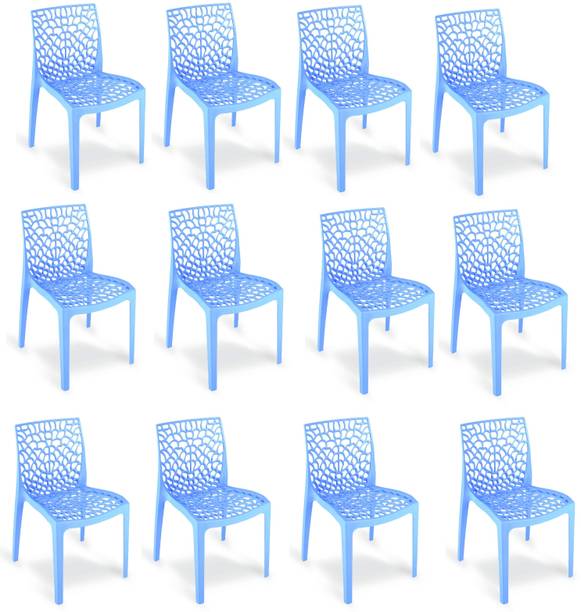 APPLE FURNITURE Designer Web Plastic Living Room Outdoor Chair Plastic Dining Chair