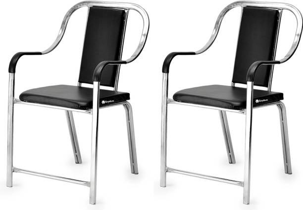 GOYALSON Modern comfortable home study chair office chair computer student chair Metal Dining Chair