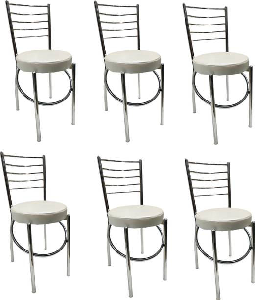 SCHOOL FURNITURE STEEL CHAIR HEAVY DUTY WITH CUSHION SEAT Metal Dining Chair