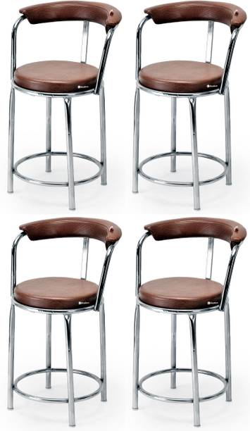 Goyal Steel & Furniture Industries Elegance and Comfort steel frame dining stool for home office hotel Metal Dining Chair