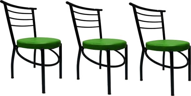 SOMRAJ DINING CHAIR Visitor Student Study Chair Home Resturants Chair Leatherette Dining Chair