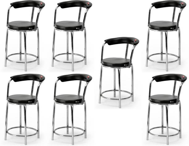 Goyal Steel & Furniture Industries Elegance and Comfort steel frame dining stool for home office hotel Metal Dining Chair