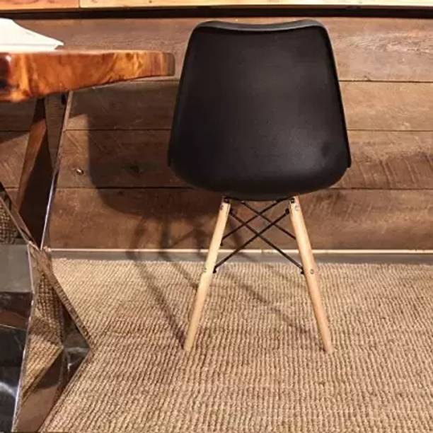 Aadya Craft Eames Replica Nordan DSW Stylish Modern Furniture Plastic Chairs with Cushion Plastic Dining Chair
