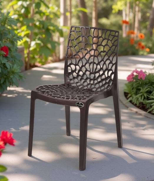 RATISON Designer Web Plastic Living Room Outdoor Chair Plastic Outdoor Chair