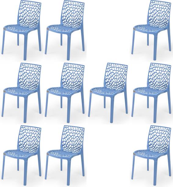 Goyal Steel & Furniture Industries Premium Quality Plastic web Chair Affordable Comfort for Your Home office Plastic Dining Chair