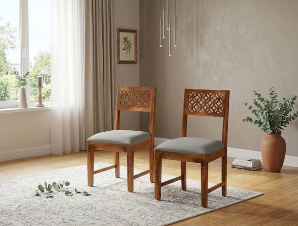 Shree Jeen Mata Enterprises Sheesham Wood Dining Chair Set Of 6 | Wooden Chair Set| Solid Wood Dining Chair| Solid Wood Dining Chair