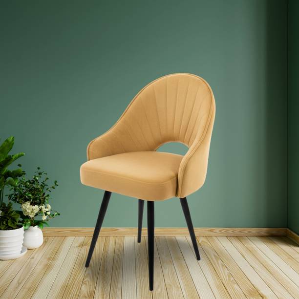 Activa Rosy Multipurpose Chair For Home|Comfortable Padded Seating For Dining Area| Metal Living Room Chair