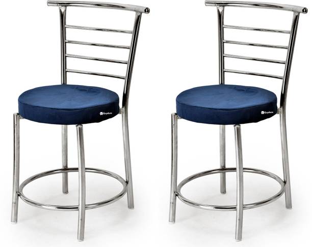 SOMRAJ Dining/Restaurant/Cafe/Home/Study Chair, with Leather Cushion seat Leatherette Dining Chair