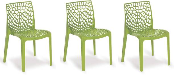 RATISON Designer Web Plastic Living Room Home Chair Plastic Outdoor Indoor Chair Plastic Outdoor Chair