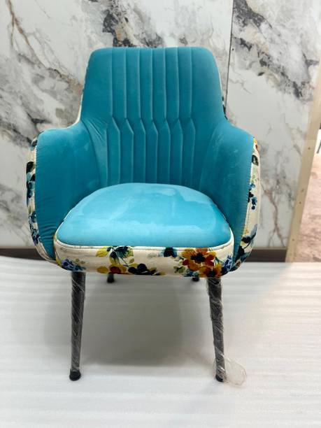 SPFGLOW Velvet Dining Chairs, Cushion Seat Chair for Living Room Bedroom Restaurant Fabric Dining Chair