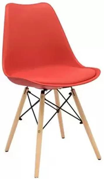 Aadya Craft Eames Replica Nordan DSW Stylish Modern Furniture Plastic Chairs with Cushion Plastic Dining Chair