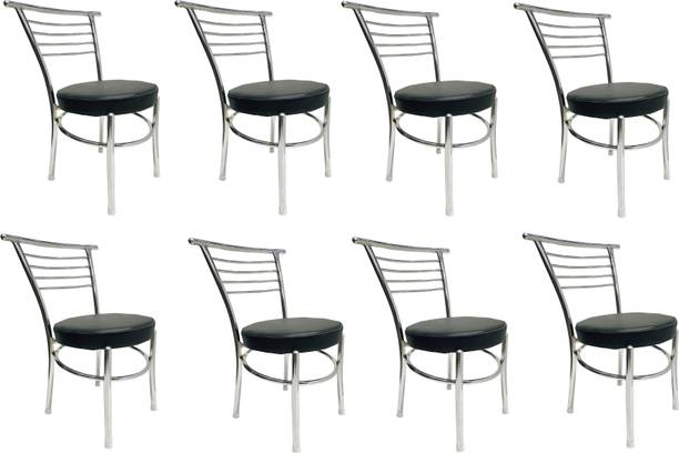 GOYALSON Steel Chair Office Visitor Student Study Chair Home Resturants Dining Chair Metal Dining Chair
