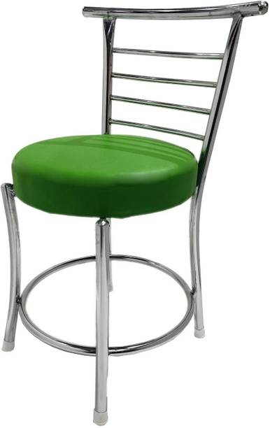 ACTIVA Ring-158 Stainless Steel Metal Chair for Home|Multipurpose Chair For Study Room| Leatherette Study Stacking Chair