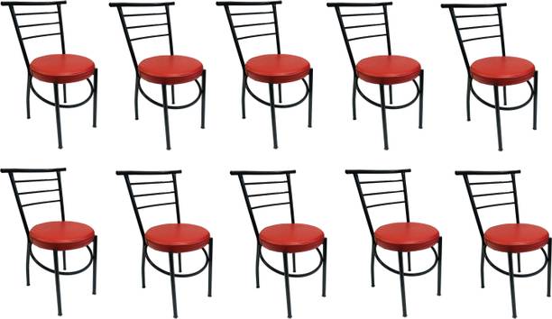 RATISON Dining Office Student/Stool/Back Support/Work from Home Study Chair Leatherette Dining Chair