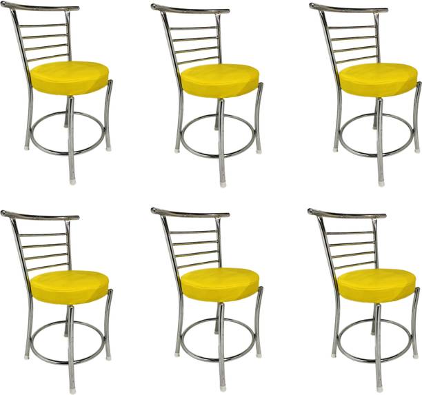 GOYALSON Multipurpose Steel Dining/Restaurant/Cafe/Home/Office/Study Chair Metal Dining Chair