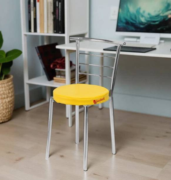 APPLE FURNITURE Durable Steel Dining Chair/Restaurant/Home/Office with Steel Frame Metal Dining Chair
