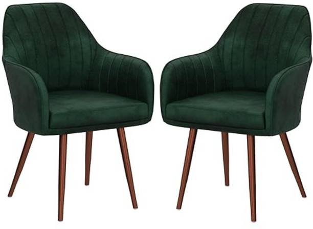 NEXON Dining Chairs, Cushion Seat Chair for Living Room Bedroom Restaurant Fabric Dining Chair