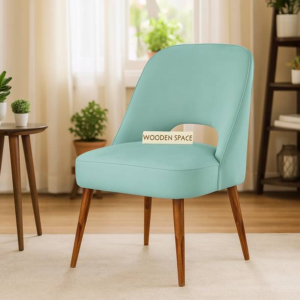 Wooden Space Dining Chair, Study Chair, Accent Chair in Fabric, Vintage Chair Lounge Chair Solid Wood Dining Chair