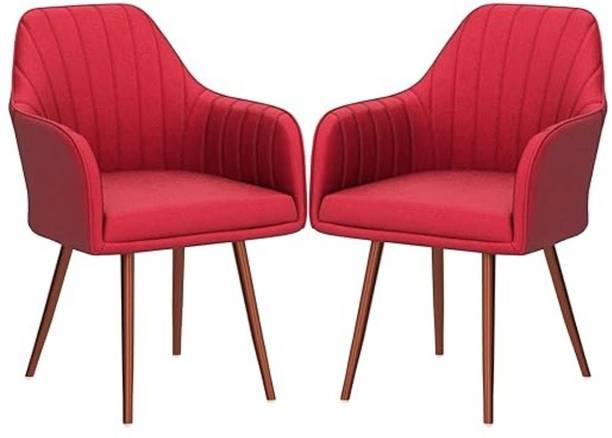 NEXON Dining Chairs, Cushion Seat Chair for Living Room Bedroom Restaurant Fabric Dining Chair