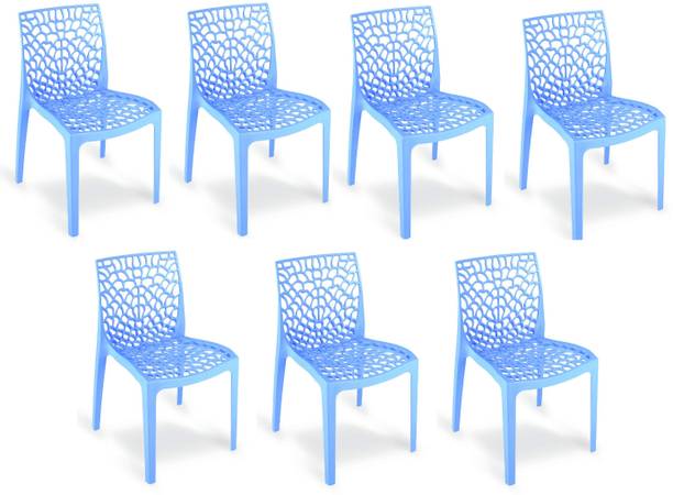 APPLE FURNITURE Designer Web Plastic Living Room Outdoor Chair Plastic Dining Chair