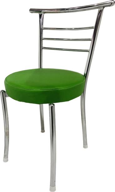 P P CHAIR Steel Dining Home Restaurant Steel Frame and Leather seat Without arm Chair Metal Dining Chair