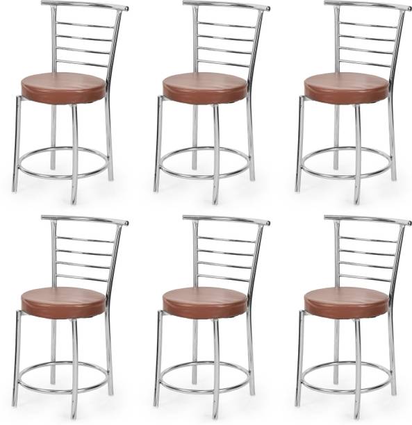 Goyal Steel & Furniture Industries Elegance and Comfort dining chair for home office hotel with extra ring Metal Dining Chair