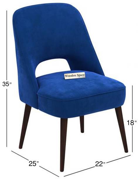 Joddenge Dining Chair, Study Chair, Accent Chair in Fabric, Vintage Chair Lounge Chair Solid Wood Dining Chair