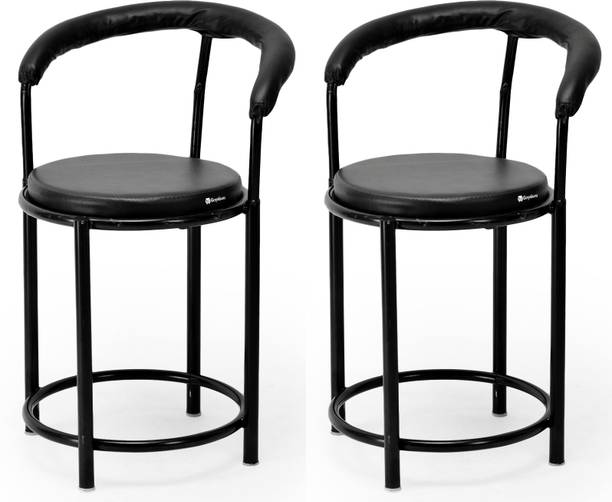 Goyal Steel & Furniture Industries Elegance and Comfort Iron frame dining stool for home office hotel Metal Dining Chair