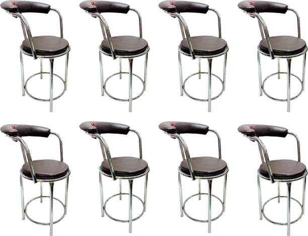 GOYALSON Steel Stool chair Home/Office/Visitor/Study/Executive/Computer/Student Stool Metal Dining Chair