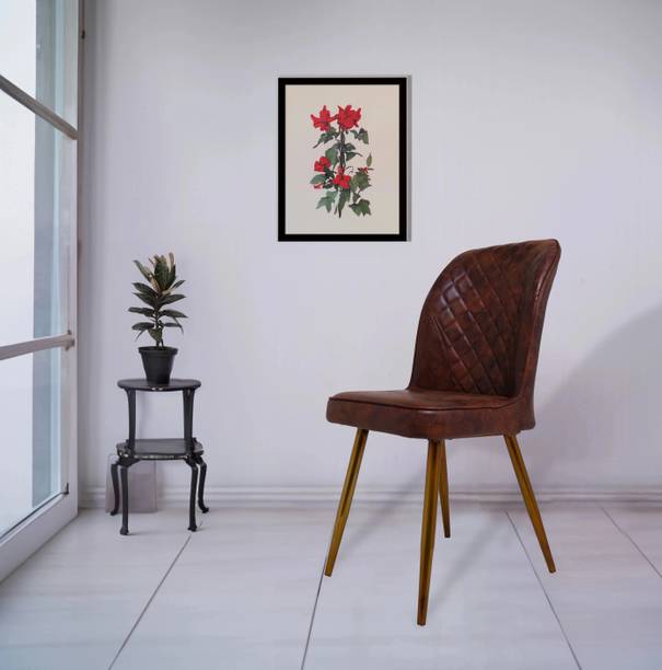 kursiwala Kursiwala Eon Leatherrate Chair for Dining Room, Living Room & Bedroom Use | Leatherette Dining Chair