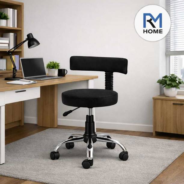 RM HOME Leatherette Office Visitor Chair