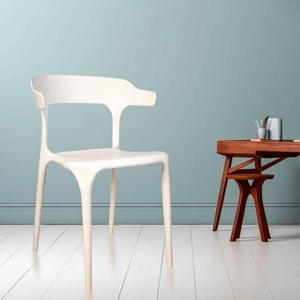 Rose Designer Chairs ROSE Vision Cafe Chairs, Restaurant Chair with Backrest, Plastic Dining Chair