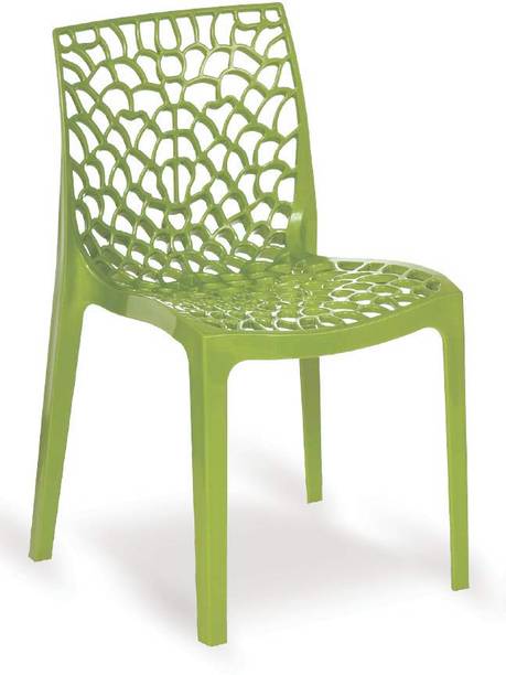 Ramdev handicraft Designer Web Plastic Living Room Outdoor Chair Plastic Dining Chair