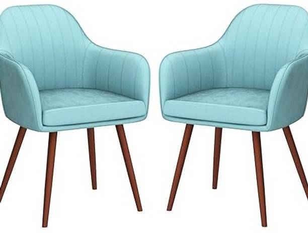 MKN Velvet Dining Chairs, Cushion Seat Chair for Living Room Bedroom Restaurant Solid Wood Dining Chair