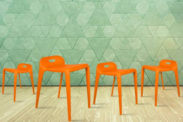 Rose Designer Chairs ROSE Mars Cafe Plastic Stool, Dining Chair, Restaurant Chair, Plastic Dining Chair